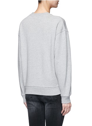 Back View - Click To Enlarge - T BY ALEXANDER WANG - French terry cotton blend sweatshirt