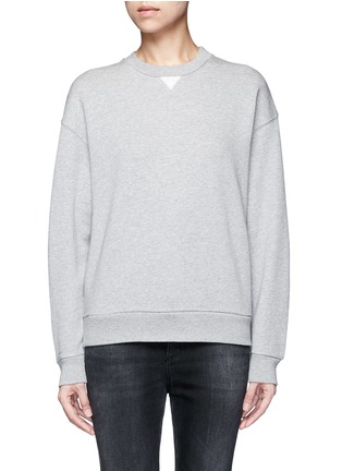 Main View - Click To Enlarge - T BY ALEXANDER WANG - French terry cotton blend sweatshirt