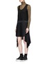Figure View - Click To Enlarge - T BY ALEXANDER WANG - Sheer wool turtleneck rib knit top
