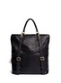 Back View - Click To Enlarge - KOZA BAGS - 'Cara' fringe tassel leather backpack