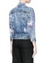Back View - Click To Enlarge - RIALTO JEAN PROJECT - One of a kind hand-painted splatter vintage denim jacket