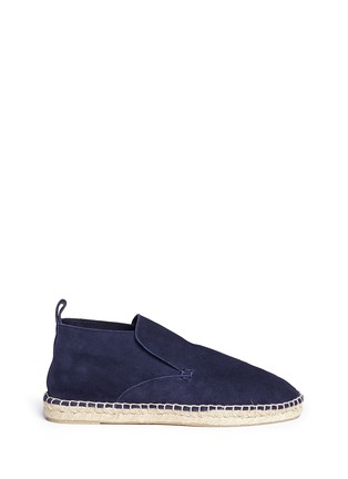 Main View - Click To Enlarge - VINCE - 'Ronan' suede slip-on espadrille desert boots