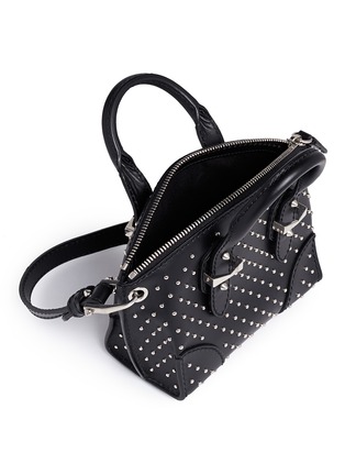 Detail View - Click To Enlarge - ALEXANDER MCQUEEN - 'Mini Legend' stud leather crossbody bag