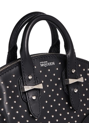 Detail View - Click To Enlarge - ALEXANDER MCQUEEN - 'Mini Legend' stud leather crossbody bag