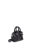 Front View - Click To Enlarge - ALEXANDER MCQUEEN - 'Mini Legend' stud leather crossbody bag