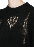 Detail View - Click To Enlarge - 3.1 PHILLIP LIM - Perforated wool-mohair blend sweater