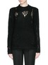 Main View - Click To Enlarge - 3.1 PHILLIP LIM - Perforated wool-mohair blend sweater