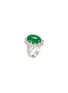 Figure View - Click To Enlarge - SAMUEL KUNG - Diamond jade 18k gold ring