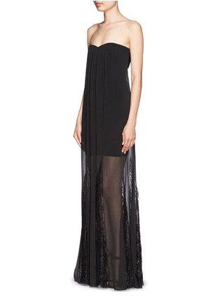Front View - Click To Enlarge - ALICE & OLIVIA - Francesca strapless gathered maxi dress