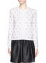 Main View - Click To Enlarge - ALICE & OLIVIA - Polka dot cotton cardigan