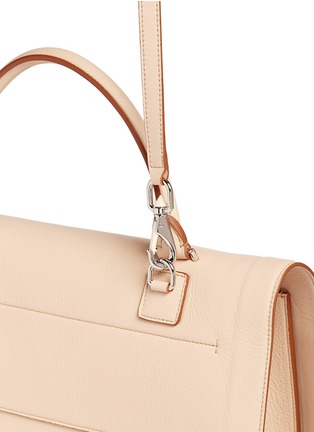 Detail View - Click To Enlarge - GIVENCHY - 'Shark' medium leather flap bag