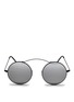 Main View - Click To Enlarge - SPEKTRE - 'MET-RO' lightweight round metal sunglasses