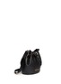 Front View - Click To Enlarge - MICHAEL KORS - 'Jules' leather crossbody bucket bag