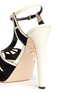 Detail View - Click To Enlarge - SERGIO ROSSI - Suede leather cutout platform sandals