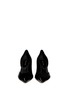 Figure View - Click To Enlarge - SERGIO ROSSI - Vernice' leather combo d'Orsay pumps
