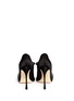 Back View - Click To Enlarge - SERGIO ROSSI - Strass pavé foldover flap satin pumps