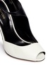 Detail View - Click To Enlarge - SERGIO ROSSI - 'Mexico' colourblock leather d'Orsay pumps