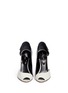 Figure View - Click To Enlarge - SERGIO ROSSI - 'Mexico' colourblock leather d'Orsay pumps