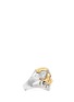 Figure View - Click To Enlarge - ALEXANDER MCQUEEN - Puzzle skull ring