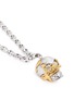 Detail View - Click To Enlarge - ALEXANDER MCQUEEN - Puzzle skull pendant chain necklace