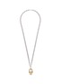 Main View - Click To Enlarge - ALEXANDER MCQUEEN - Puzzle skull pendant chain necklace
