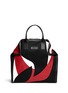 Main View - Click To Enlarge - ALEXANDER MCQUEEN - 'De Manta' large abstract cutout leather tote bag
