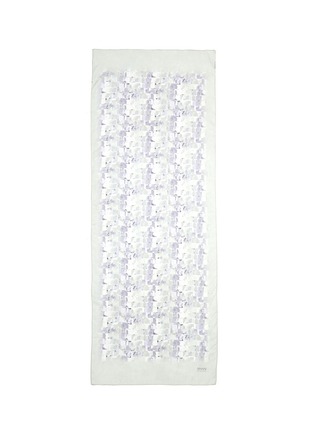 Main View - Click To Enlarge - ARMANI COLLEZIONI - Geometric print silk scarf