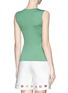 Back View - Click To Enlarge - ARMANI COLLEZIONI - Stretch jersey tank top