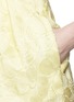 Detail View - Click To Enlarge - ARMANI COLLEZIONI - Floral embroidery organza dress