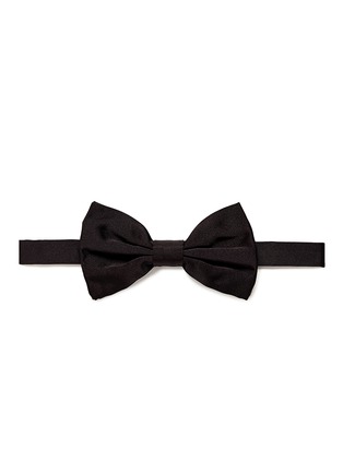 Main View - Click To Enlarge - - - Silk satin bow tie