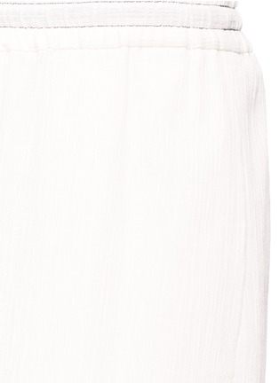 Detail View - Click To Enlarge - THEORY - 'Laudine PM' drawstring wide leg pants