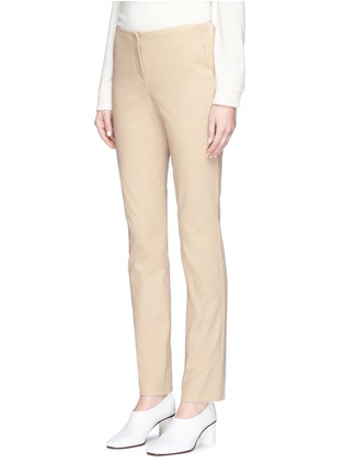 Front View - Click To Enlarge - THEORY - 'Tennyson' cotton blend tailored pants