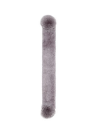Detail View - Click To Enlarge - ISLA - Pompom kids mink fur scarf