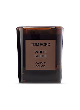 Main View - Click To Enlarge - TOM FORD - White Suede Candle 300g