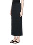 Front View - Click To Enlarge - STELLA MCCARTNEY - 'Annika' tiered fringe silk maxi skirt