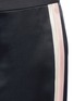 Detail View - Click To Enlarge - LANVIN - Colourblock stripe satin wide leg pants