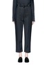 Main View - Click To Enlarge - 3.1 PHILLIP LIM - Origami pleat tie waist cropped pants