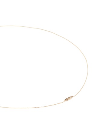 Detail View - Click To Enlarge - XIAO WANG - 'Stardust' diamond 14k yellow gold necklace
