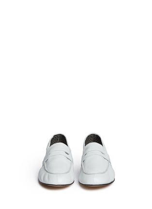 Front View - Click To Enlarge - CLERGERIE - 'Zemoc' leather penny loafers