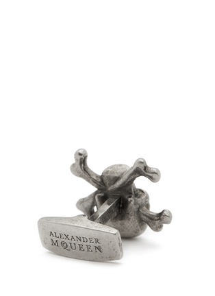 Detail View - Click To Enlarge - ALEXANDER MCQUEEN - Asymmetric star and skull cufflinks