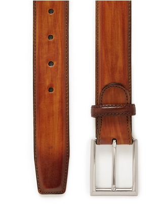 Detail View - Click To Enlarge - MAGNANNI - 'Catalux' leather belt