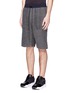 Front View - Click To Enlarge - NLST - Bouclé knit sweat shorts