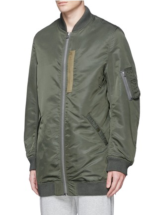 Front View - Click To Enlarge - NLST - Oversized flight jacket