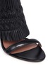 Detail View - Click To Enlarge - TABITHA SIMMONS - 'Flouncy' smocked leather sandals