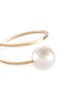 Detail View - Click To Enlarge - SOPHIE BILLE BRAHE - 'Louise' Akoya pearl 14k yellow gold open ring