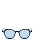 Main View - Click To Enlarge - RAY-BAN - 'RB4237 Liteforce' thermoplastic round mirror sunglasses