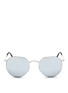 Main View - Click To Enlarge - RAY-BAN - 'RB3532 Folding Round' metal sunglasses