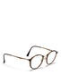 Figure View - Click To Enlarge - RAY-BAN - 'RB7073' tortoiseshell acetate round optical glasses