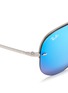 Detail View - Click To Enlarge - RAY-BAN - Metal aviator mirror sunglasses