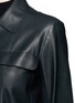 Detail View - Click To Enlarge - THE ROW - 'Melka' flap pocket leather long coat